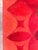 1960s Vintage Danish Tapestry With Bold Red and Pink Geometric Design - Rug & Kilim For Sale - Image 5 of 6