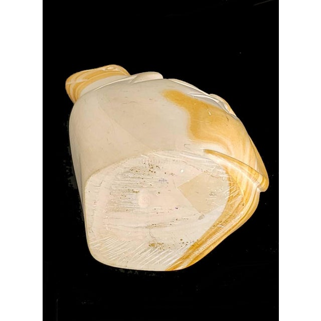 Vintage Hand Carved Soap Stone Lizard Figurine/Bookend/Paperweight For Sale - Image 10 of 10