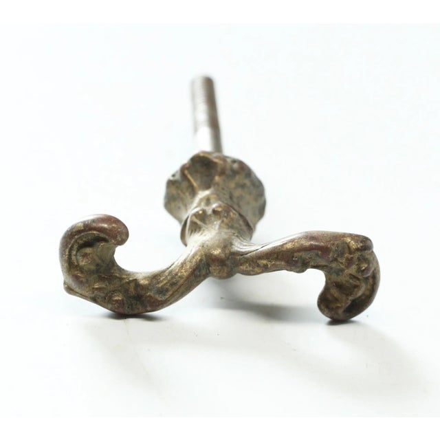 Victorian style cast iron shutter hooks in an S shaped style. Good condition with surface wear from prior use. Priced as a...