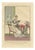 Maaskamp, North Holland Lady in Her Drawing Room, Dutch Costume, 1820, Engraving For Sale