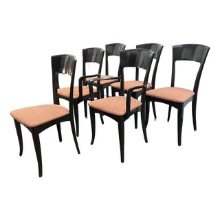 Antonio Sibau for Sibau Furniture Dining Chairs, Set of Six For Sale