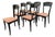 Antonio Sibau for Sibau Furniture Dining Chairs, Set of Six For Sale