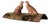 19th Century French Terracotta Roof Tile With Motif (A) For Sale