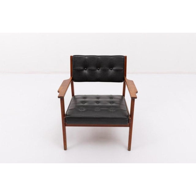 Mid-Century Danish Architectural Armchair, 1960s For Sale - Image 9 of 14