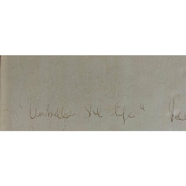 Polly Kraft, American Woman Artist Society Doyenne Polly Kraft Large Watercolor Painting, 1984 For Sale In Miami - Image 6 of 14