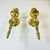 Mid-Century Federal Traditional Brass Wall Candle Holder Sconces - A Pair For Sale - Image 4 of 16