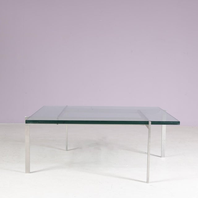 Fritz Hansen Model PK61 Coffee Table attributed to Poul Kjærholm for Fritz Hansen, 1970s For Sale - Image 4 of 9