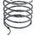 Space Age Chrome Globe Floor Lamp on Spiral Base from Gepo For Sale - Image 3 of 9