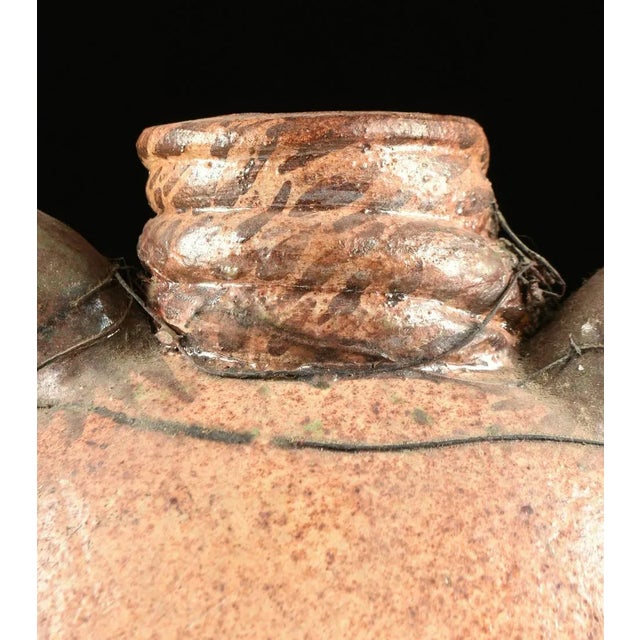 American Dennis W. Smith Glazed Ceramic Vessel For Sale - Image 3 of 7