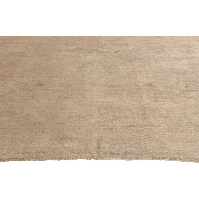 Vintage Turkish Oushak Rug, 06'08 X 09'06 For Sale - Image 4 of 10