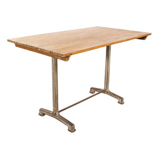 Vintage Bistro Dining Table, 1930s For Sale