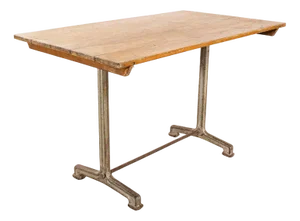 Vintage Bistro Dining Table, 1930s