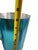 1960s Vintage, Colorful, Sunburst, Pitcher, and Glassware 7 Piece Set in Colorful Aluminum For Sale - Image 5 of 6