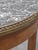 Early 20th Century Antique 1930s French Empire or Art Deco Cherry Guéridon Table With Black Marble For Sale - Image 5 of 13