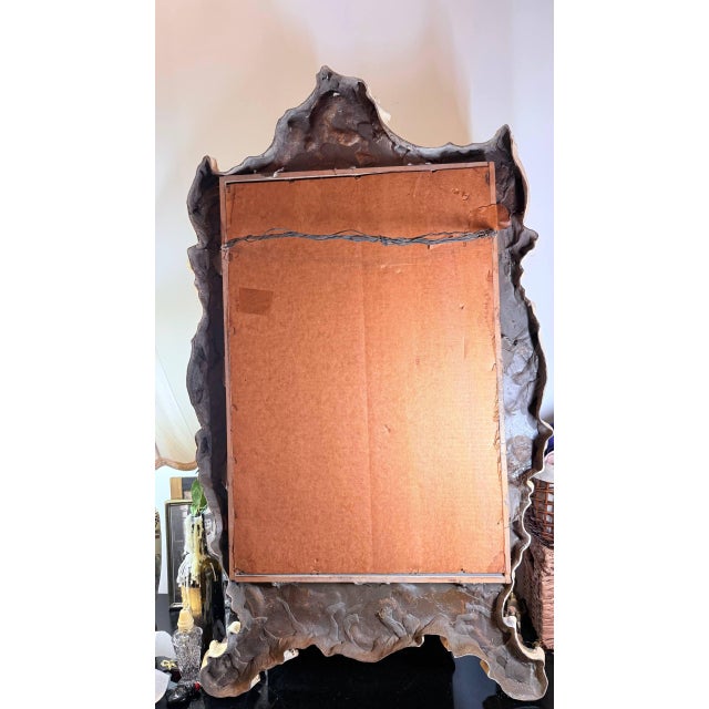 Vintage Finesse Originals Ornate Rococo Floral Wall Mirror For Sale - Image 17 of 18