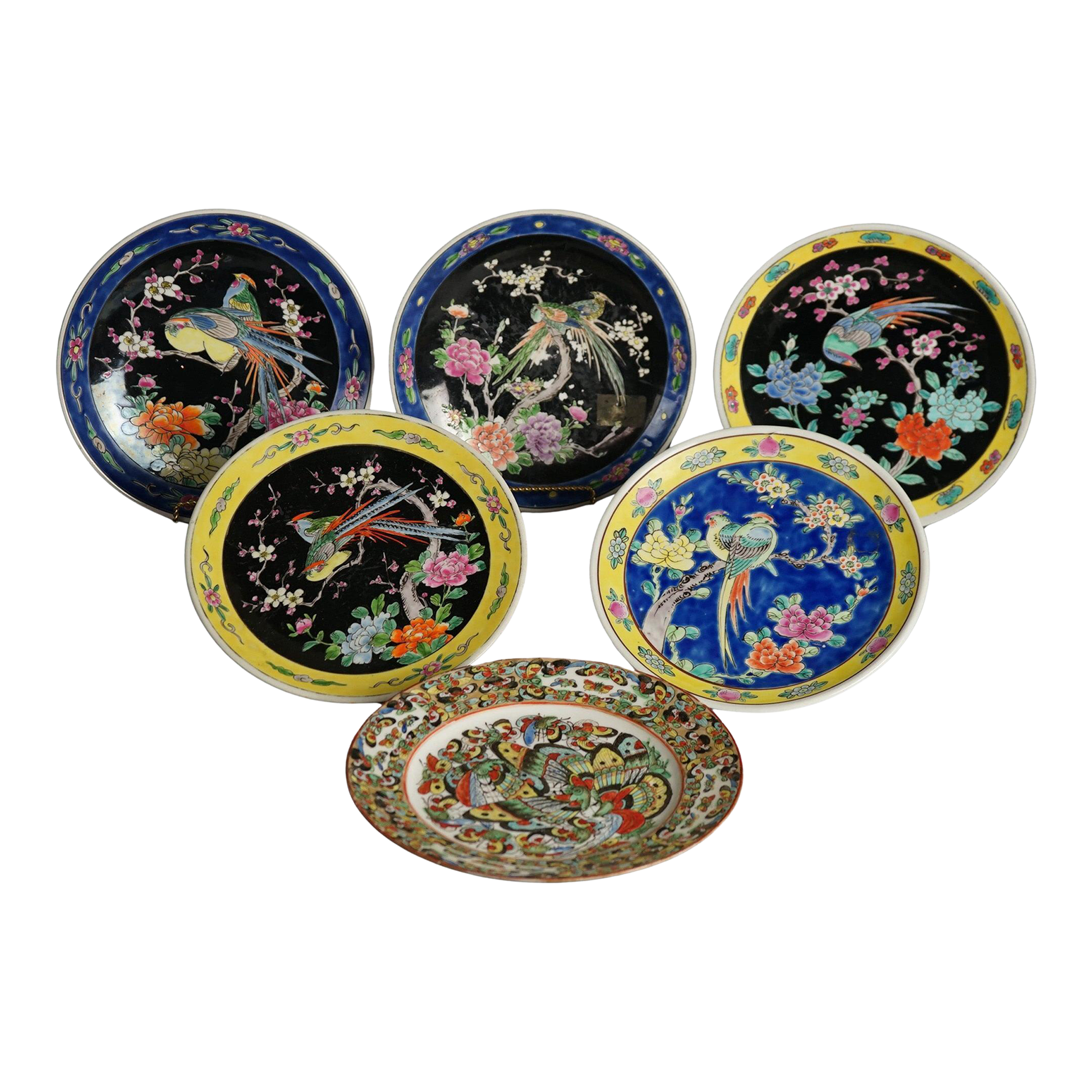 ピカソ　★バレリーナ★　Ceramic plate Antique Circa 1920 Japanese Satsuma Hand Painted Porcelain
