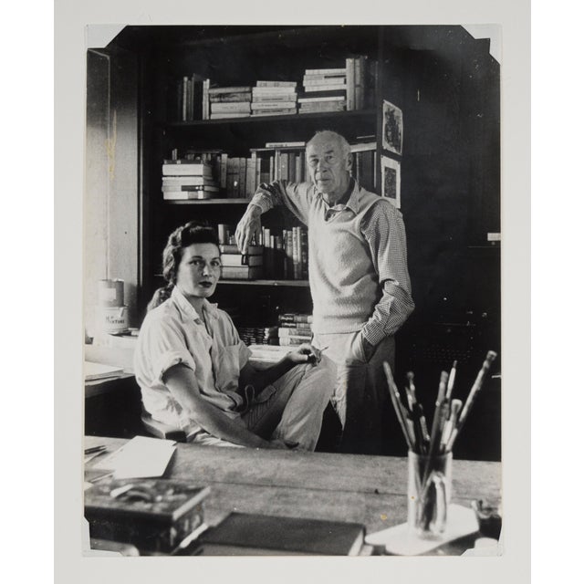 1950s Henry Miller and Eve Miller on Partington Ridge - 1954 Original Photograph by Jim Healy For Sale - Image 5 of 9