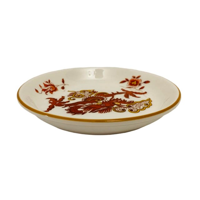Vintage Crown Staffordshire England Rangoon Plate Saucer