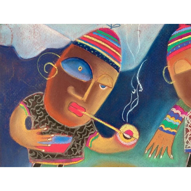 Runzovsky, Untitled, 2000, Pastel on Paper For Sale - Image 3 of 10