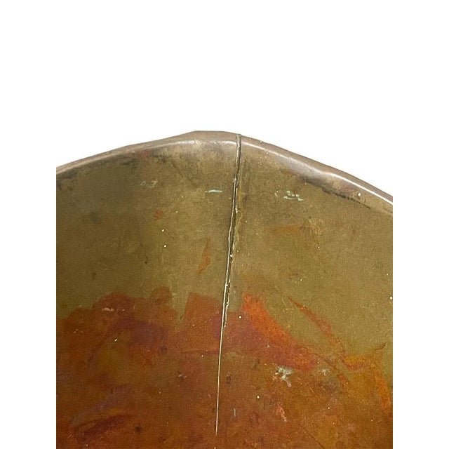 Early 19th Century Dutch Brass Bound Tea Kettle Bucket For Sale - Image 11 of 12