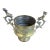 Vintage Italian Brass Cherubs Candle Holder Urn For Sale