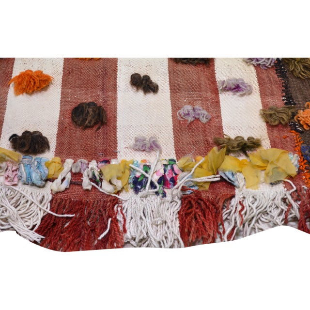 Turkish Vintage Turkish Professional Hand Knotted Kilim, 5x10'10 For Sale - Image 3 of 7