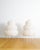 Metal Pair of Early "24N" Akari Mid Century Table Lamps by Isamu Noguchi Produced by Ozeki, Gifu Japan 1960s For Sale - Image 7 of 7