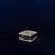 Overview An elegant leather ashtray by Jacques Adnet, France, 1950s. Hand-stitched saddle leather frames a metal ashtray...
