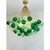 Glass Handcrafted Balloton Murano Glass Sphere Lighting Fixture in Green Color For Sale - Image 7 of 10