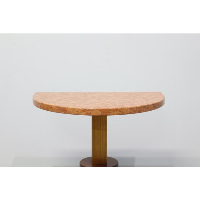 1980s Mod. Demistella Demilune Console Table by Ettore Sottsass for Up&Up, 1985 For Sale - Image 5 of 15