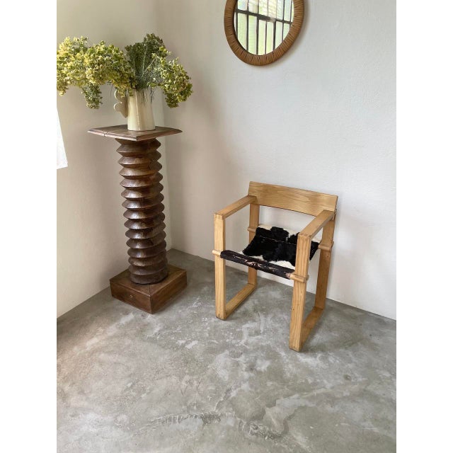 Oak Chairs by Ate Van Apeldoorn, 1970s For Sale - Image 11 of 18