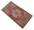 1970s Hand Knotted Turkish Small Rug Decorative Mat for Bathroom and Kitchen Mat- 18'' X 35'' For Sale - Image 4 of 11