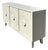 Vintage Hand Carved Credenza For Sale