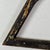 Black Vintage Architectural Salvage Wood Triangular Honeycomb Decorative Window Frame For Sale - Image 8 of 9