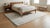 6x9 Ivory Hand-Knotted Wool Linear Motifs Tribal Modern Carpet Rug For Sale - Image 10 of 12