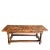 French Provincial 18th Century French Oak Hall Bench With Turned Legs For Sale - Image 3 of 6