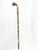Antique Silver Plated Walking Cane For Sale - Image 3 of 18