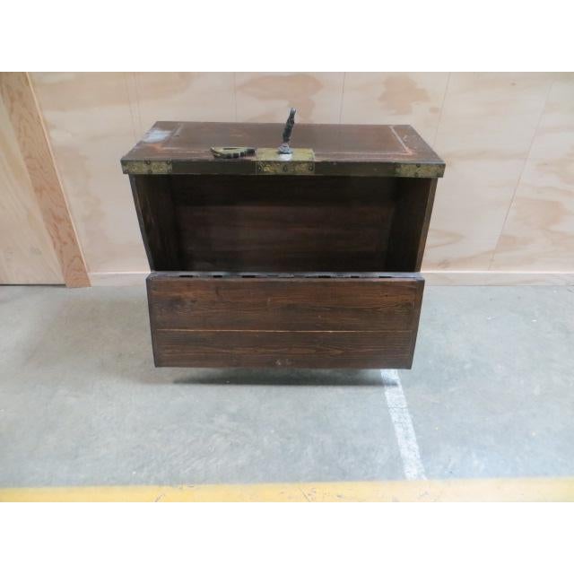 19th Century Korean Style Metal Detailed Chest Chairish