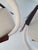 Mid-Century Modern Dining Chairs in Bouclé and Walnut attributed to Thomas Harlev, 1960s, Set of 2 For Sale - Image 9 of 11