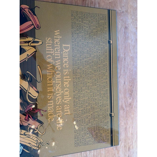 Vintage 1982 Kenneth Grooms Dance Ballet Art Plaque 18x23 For Sale In Los Angeles - Image 6 of 8