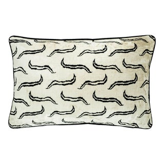Chouchou Touch Milano Silk Velvet Throw Pillow Cover For Sale
