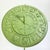 Mid-Century Boho Chic Atomic Zodiac Sundial on Metal Stand With Butterflies. For Sale - Image 6 of 14