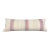 Turkish Hemp Pillow Cushion Natural Beige Gray Cushion Cover 14"x40" For Sale