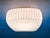 Mid-Century Glass Ceiling Lamp, Czechoslovakia, 1970s For Sale - Image 4 of 8