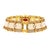 Vintage GRS-certified 45.51 carat no heat pear-shaped cabochon natural ruby cuff choker necklace. Retro, circa 1960-70....
