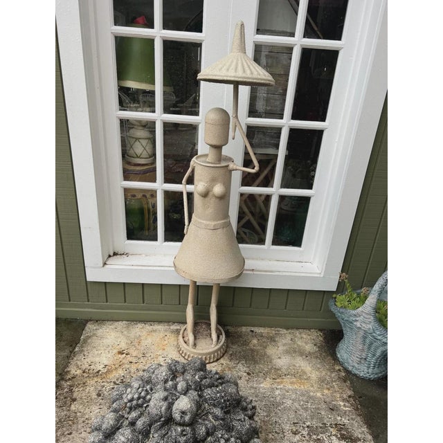 Mid Century Modern 5 Ft Sculpture "Silent Rain " by Jon Westberg For Sale - Image 12 of 13