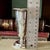 Metal 1950s Silver Bud Vase Conrad Hilton Hotel For Sale - Image 7 of 8