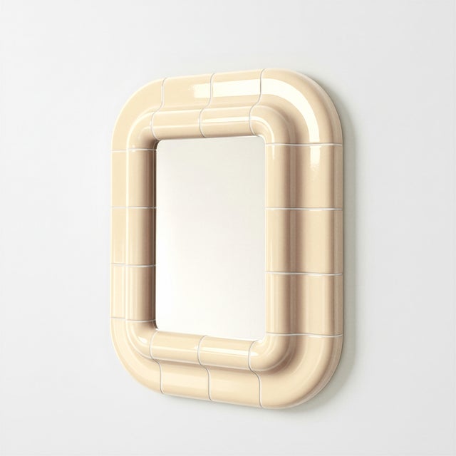 Glass Lolita Mirror by Tilecito For Sale - Image 7 of 10