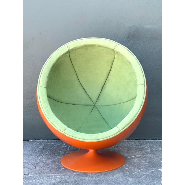 Vintage 70s Ball Chair After Eero Aarnio For Sale - Image 10 of 12
