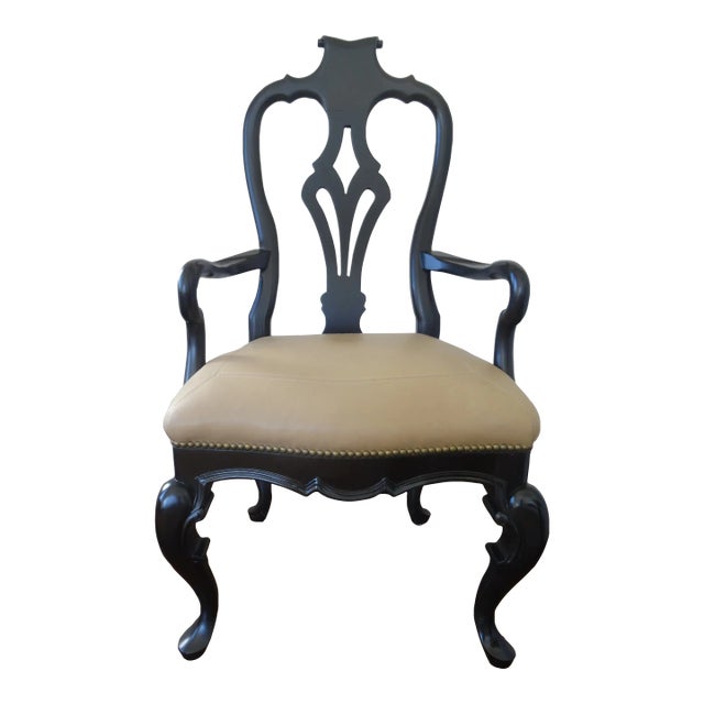 Late 20th Century Portuguese Arm Chair For Sale